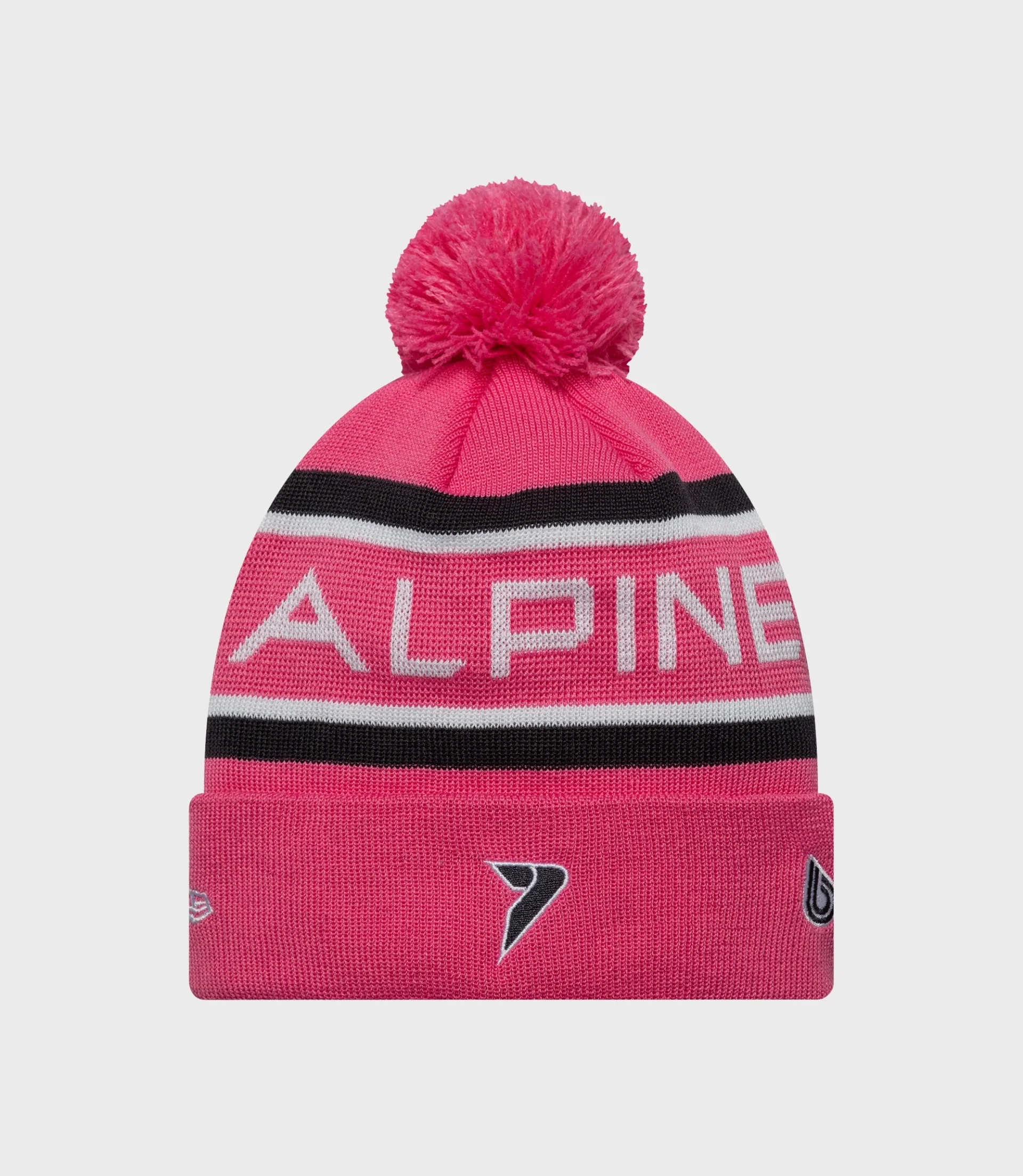 Bonnet Jack Doohan Cuff Knit Junior Pop New Era Alpine - Rose - Image 2