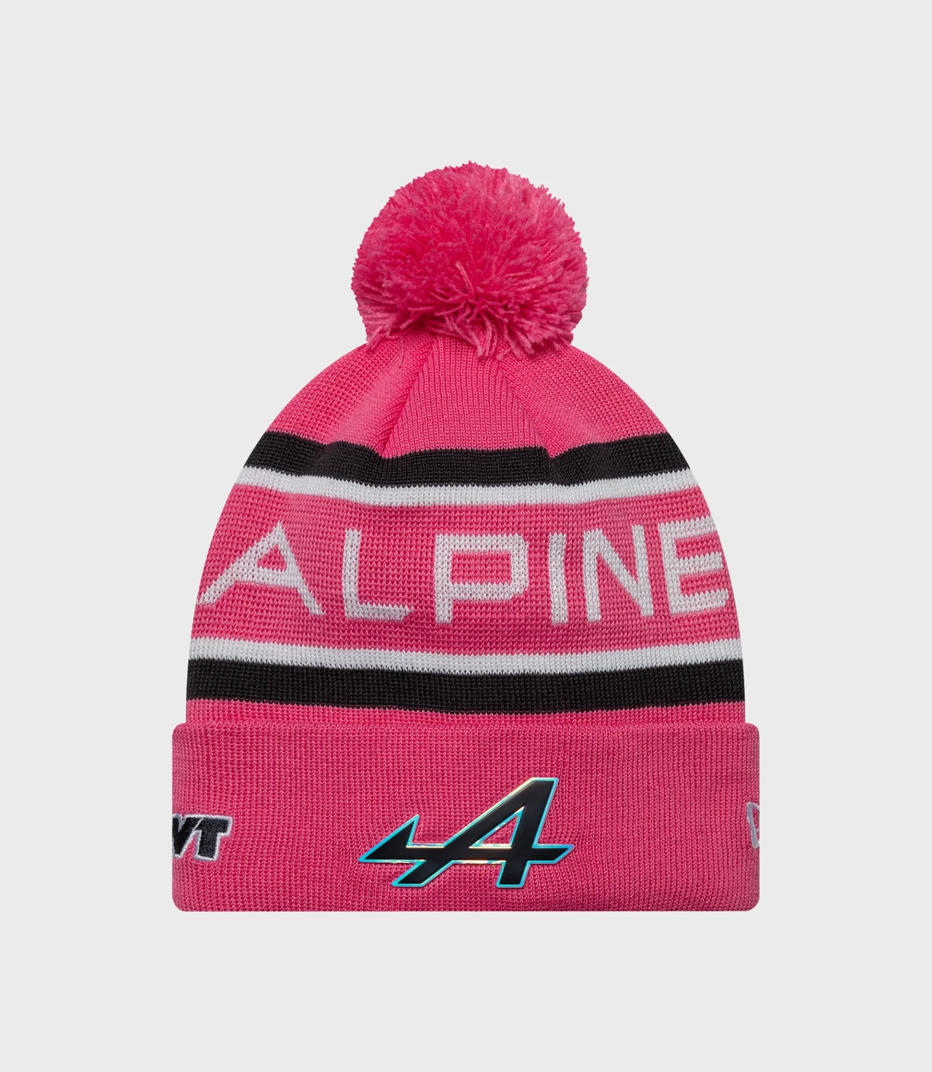 Bonnet Pierre Gasly Cuff Knit Pop Junior New Era Alpine - Rose