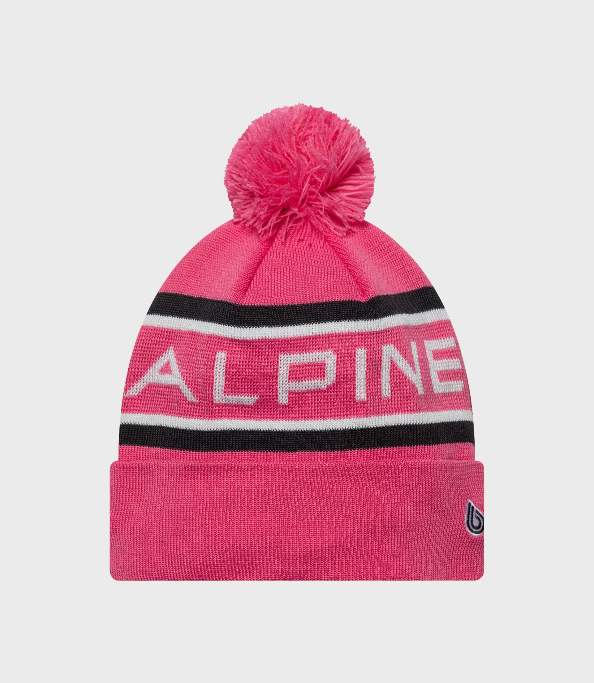 Bonnet Rep Team Cuff Knit Pop New Era Alpine - Rose - Image 2