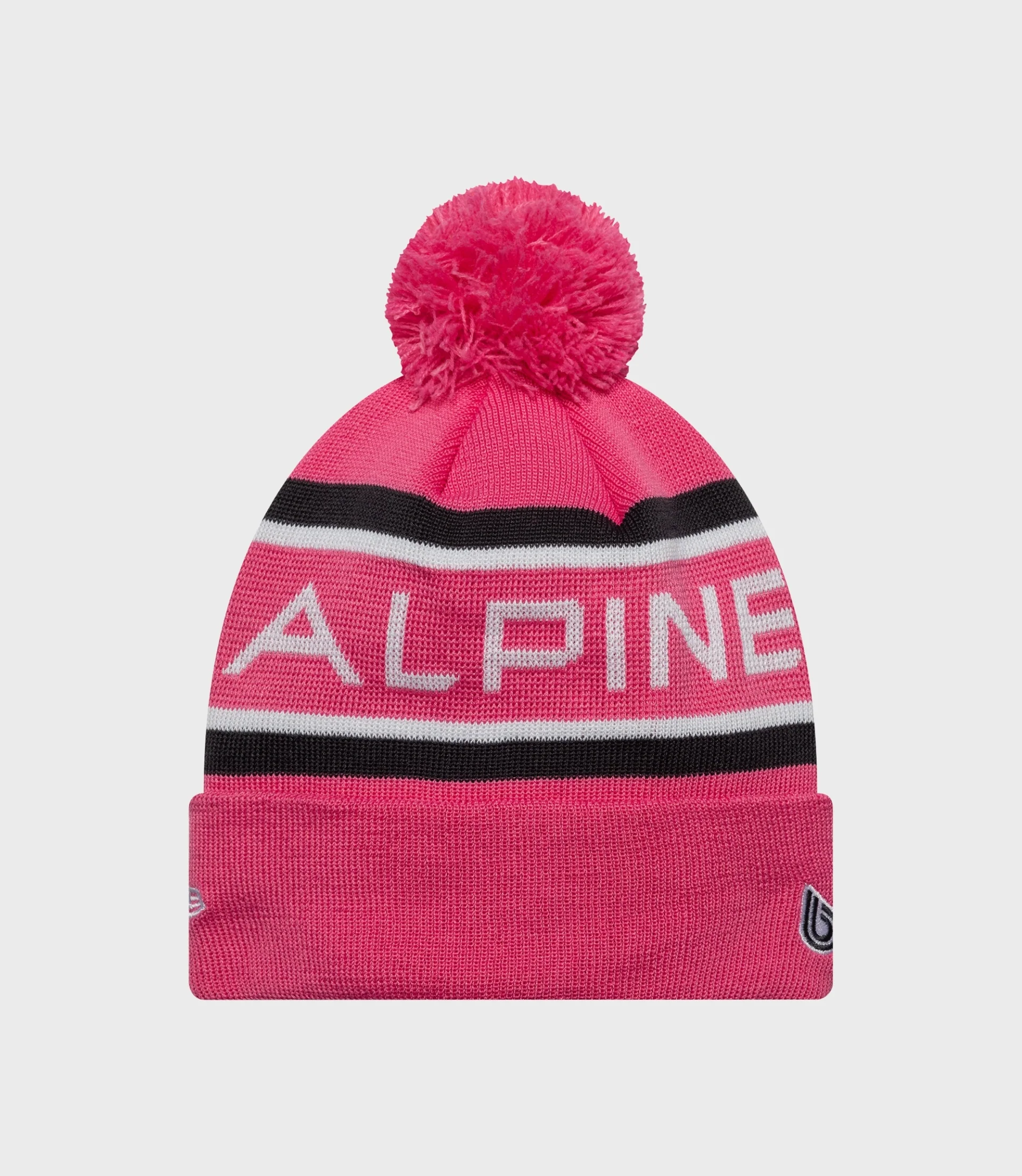 Bonnet Rep Team Cuff Knit Pop Junior New Era Alpine - Rose - Image 2