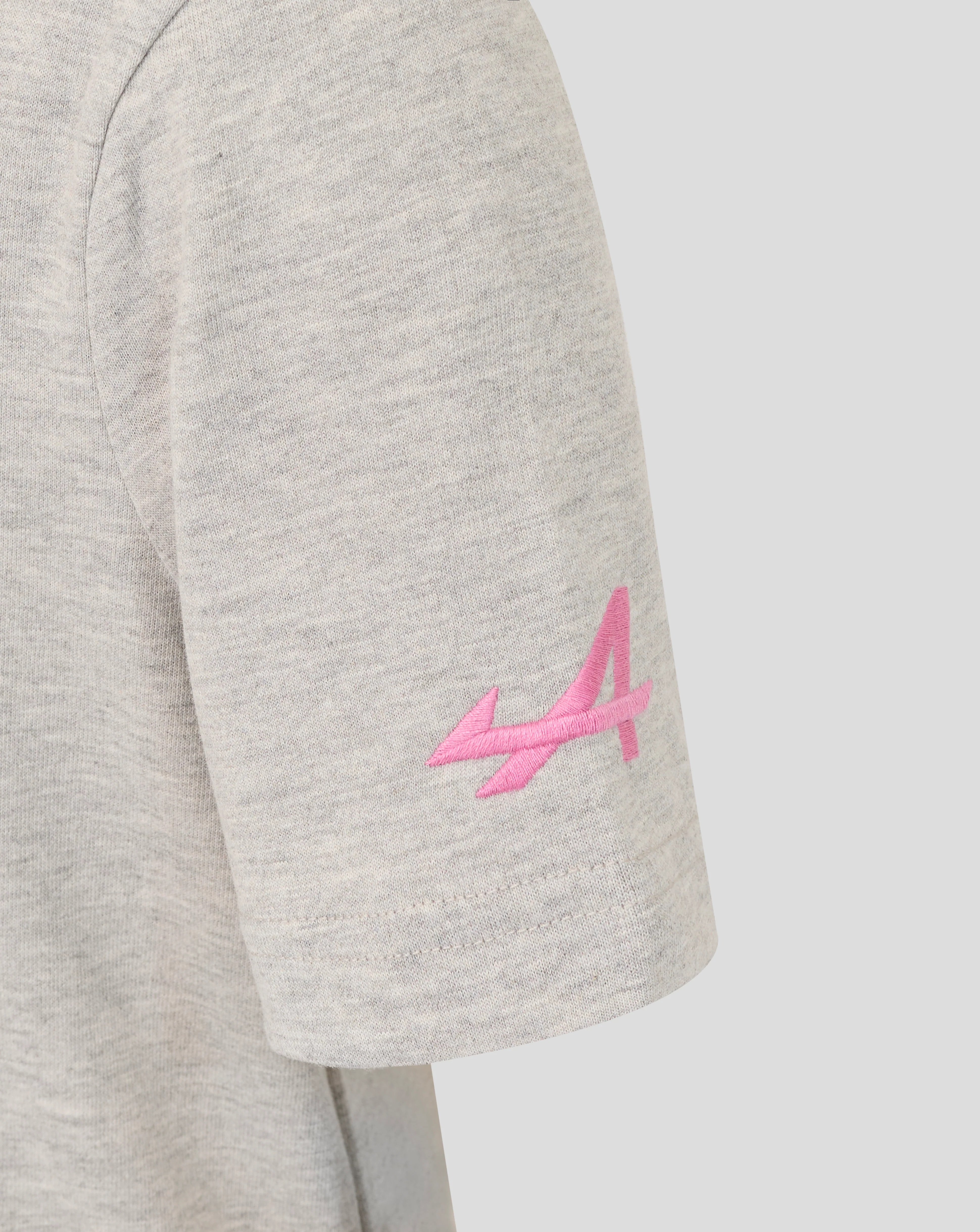 T-shirt graphique Junior coupe classique – Gris chiné - Image 3