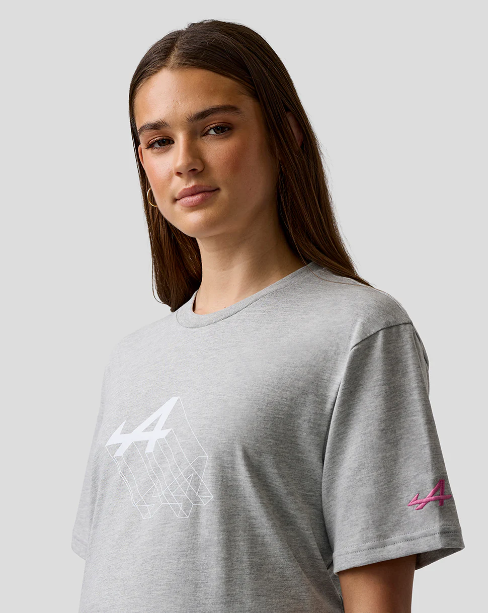 T-shirt graphique unisexe coupe classique – Gris chiné - Image 9