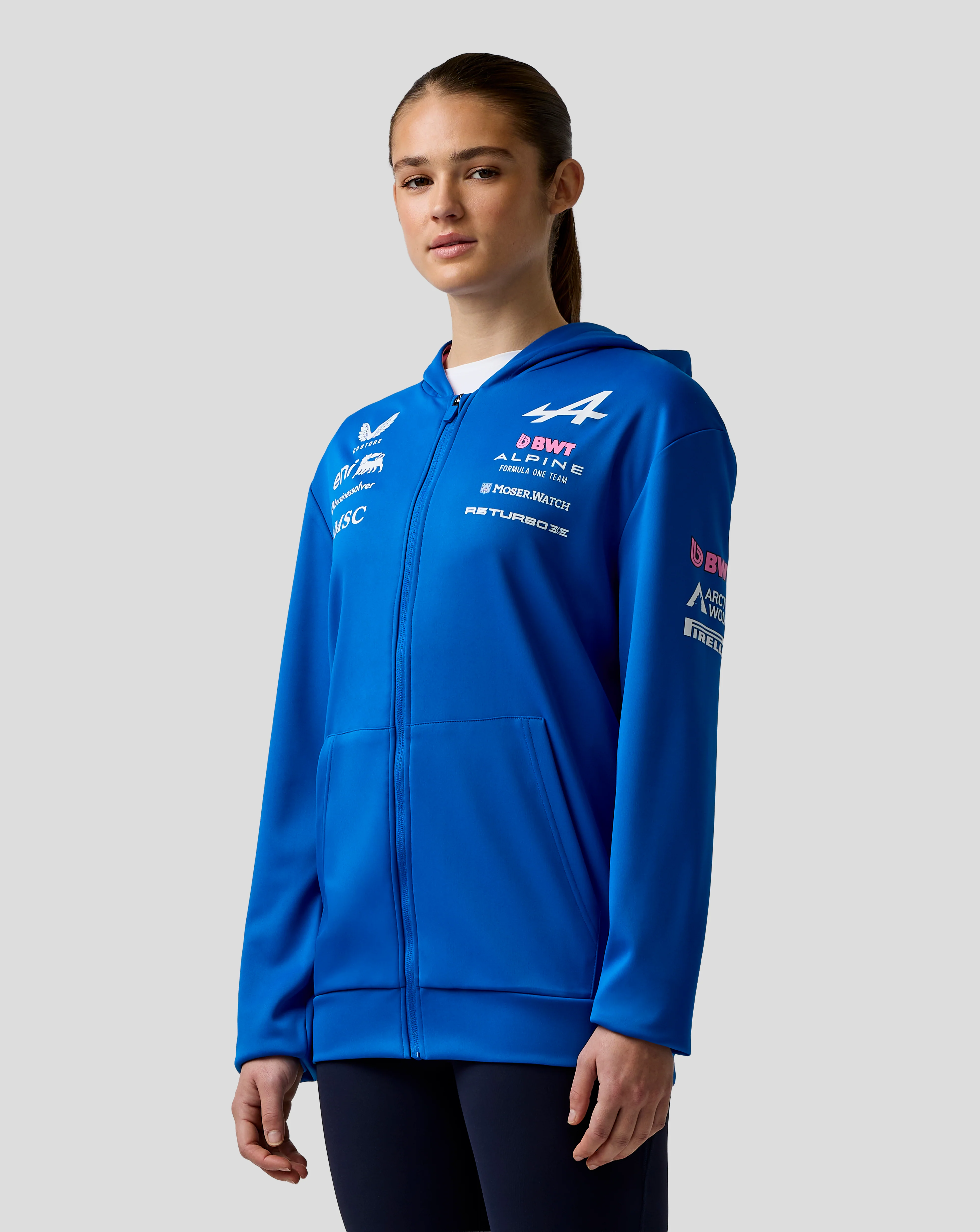 Sweat à capuche zippé officiel unisexe Formula One Team - Image 5