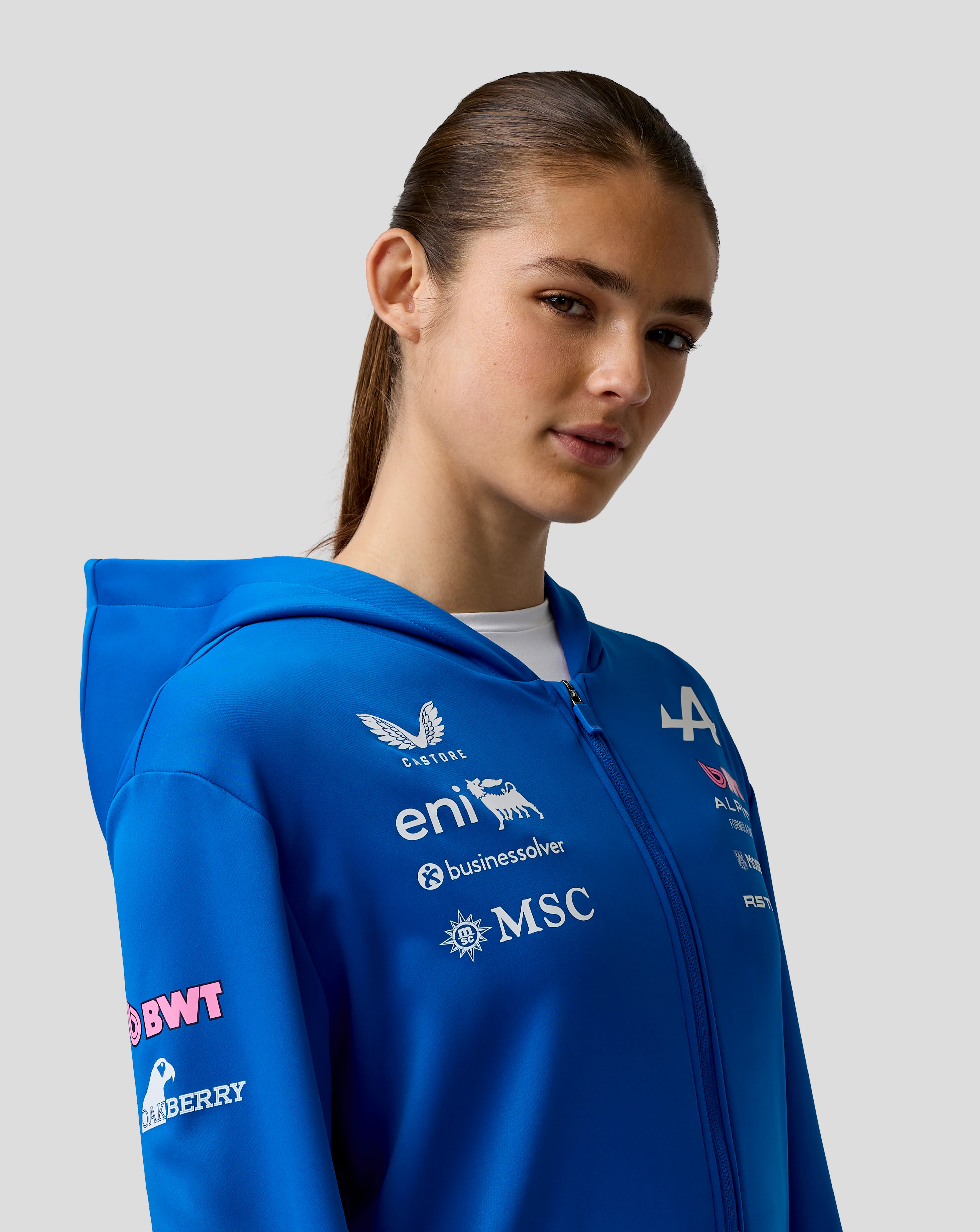 Sweat à capuche zippé officiel unisexe Formula One Team - Image 8