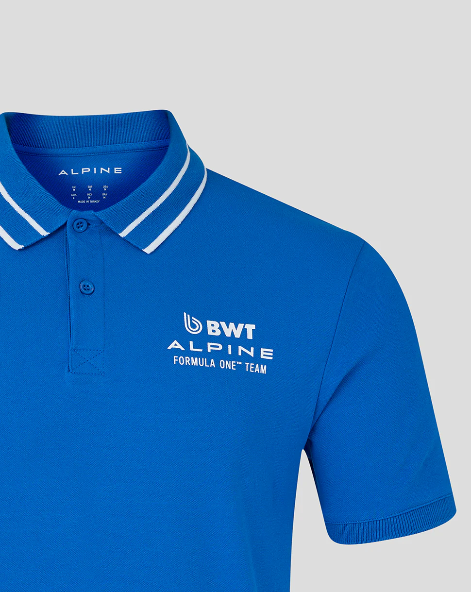Polo unisexe Core – Bleu lapis - Image 4