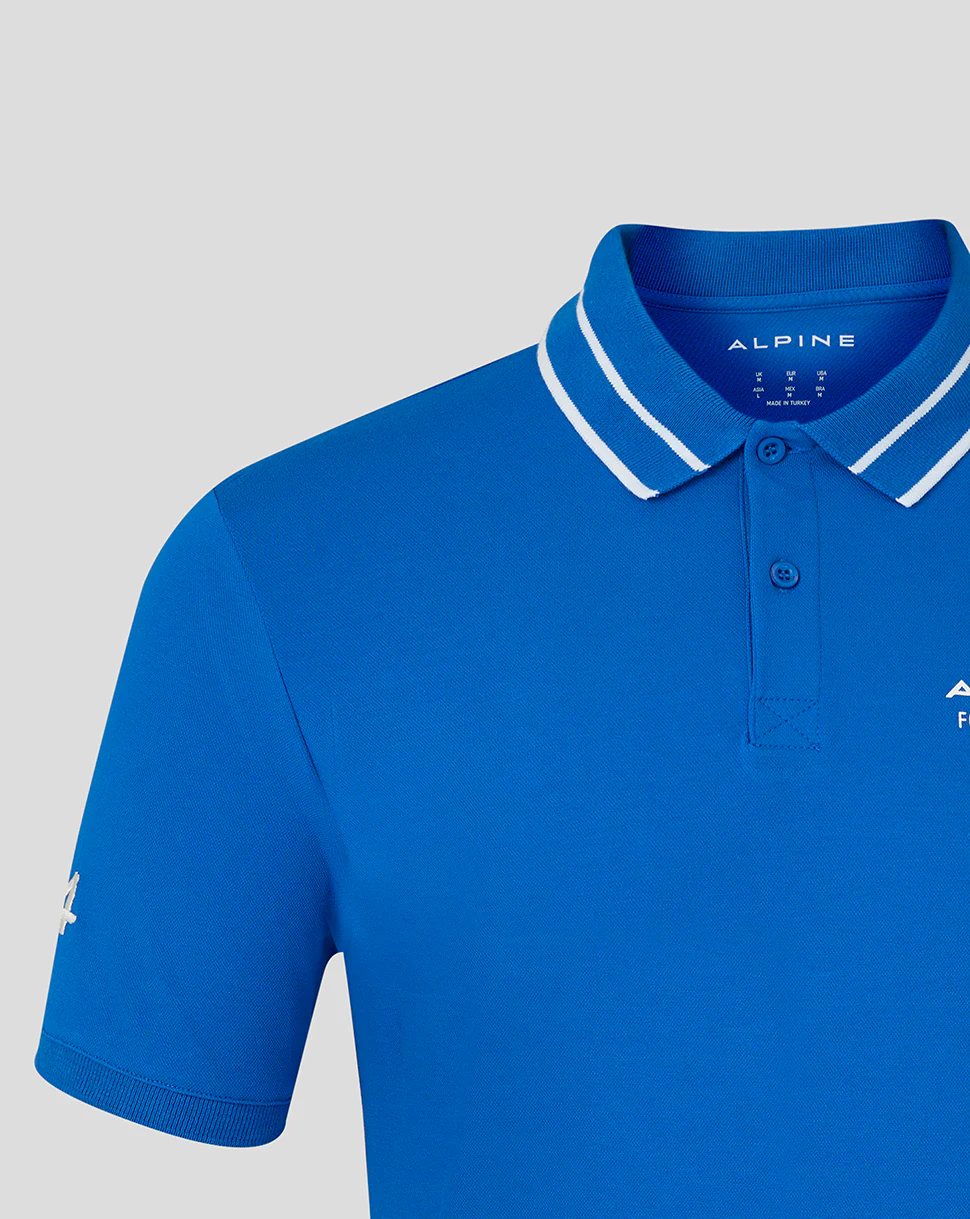 Polo unisexe Core – Bleu lapis - Image 5