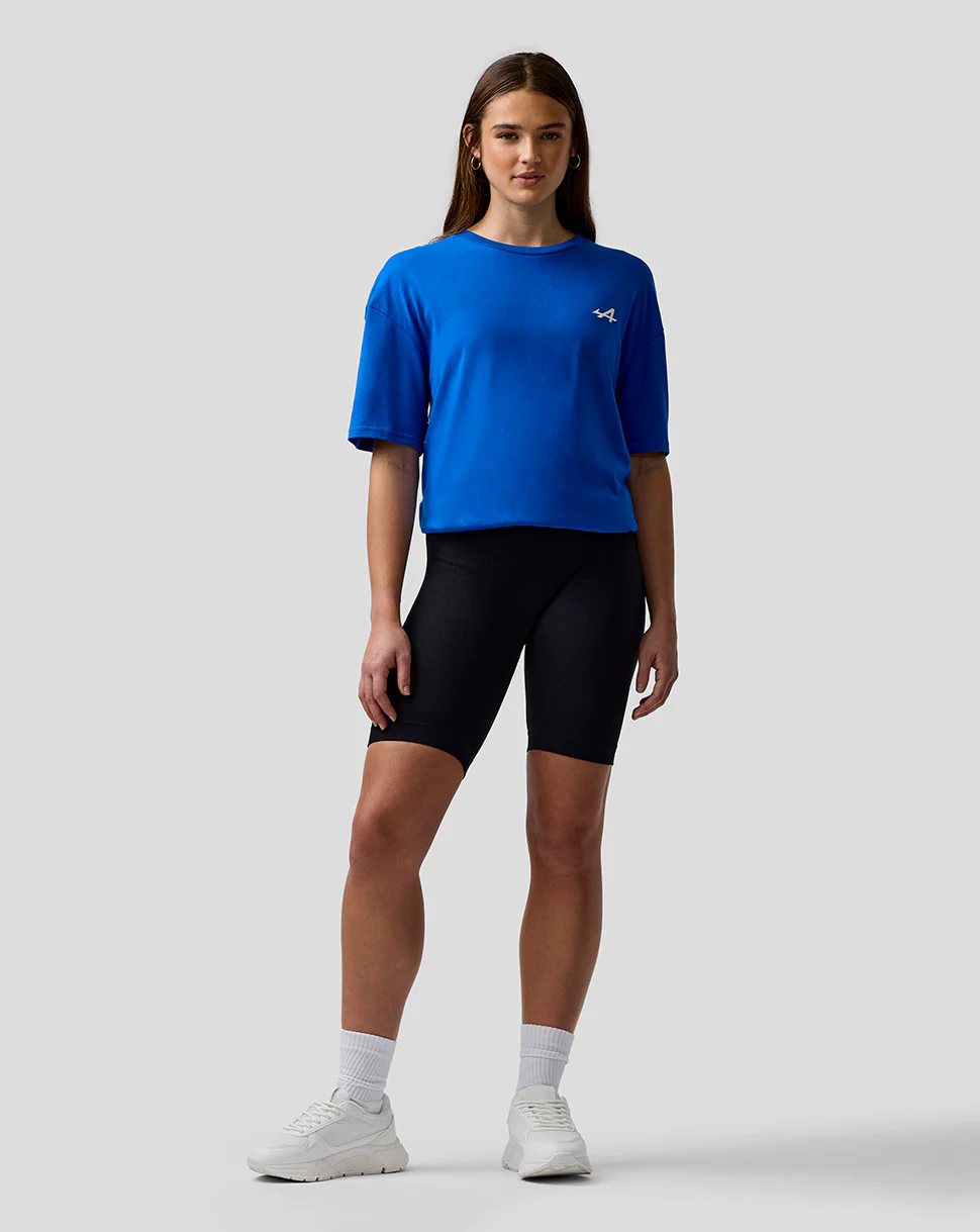 T-shirt unisexe coupe décontractée – Bleu lapis - Image 7