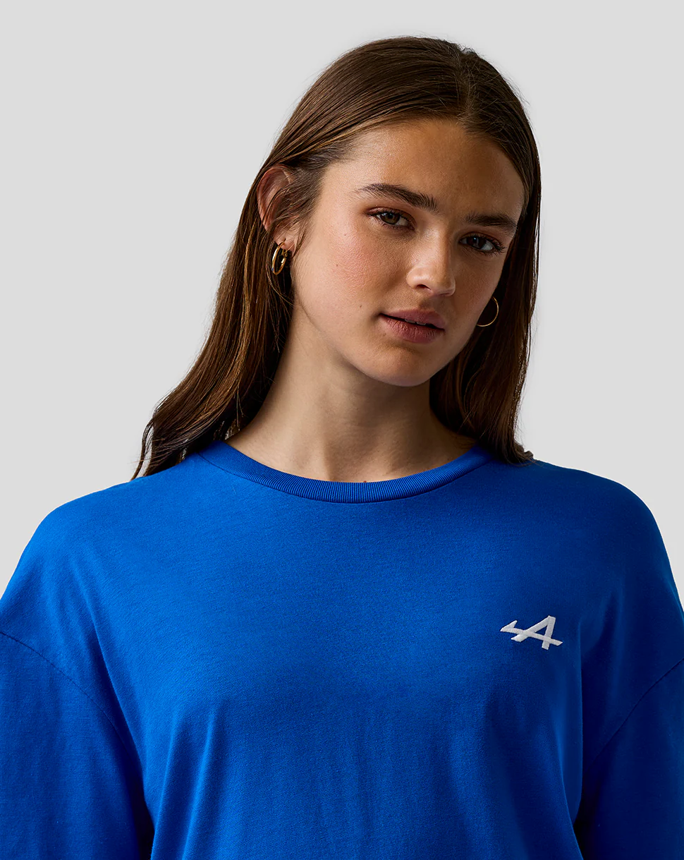T-shirt unisexe coupe décontractée – Bleu lapis - Image 9