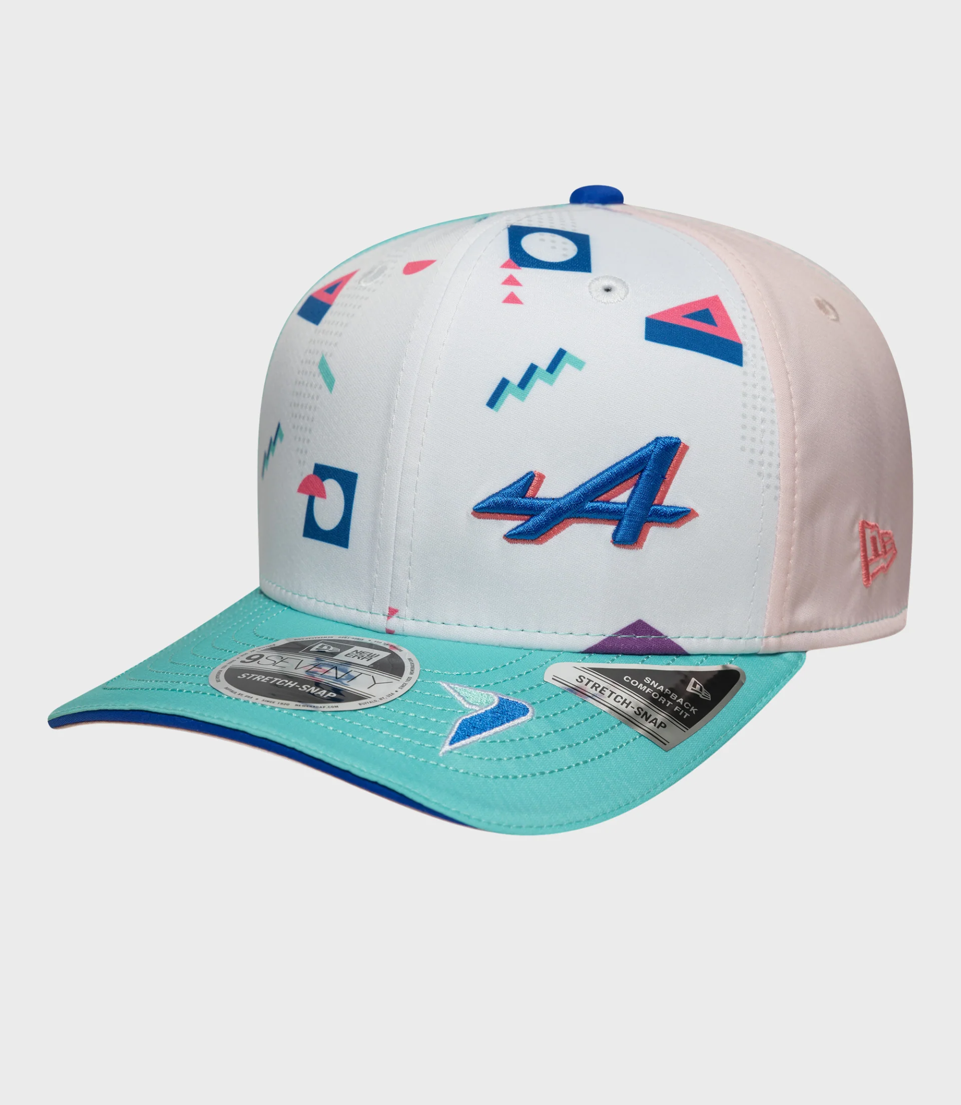 Casquette Jack Doohan Miami 9seventy Stretch Snap New Era Alpine - Blanc