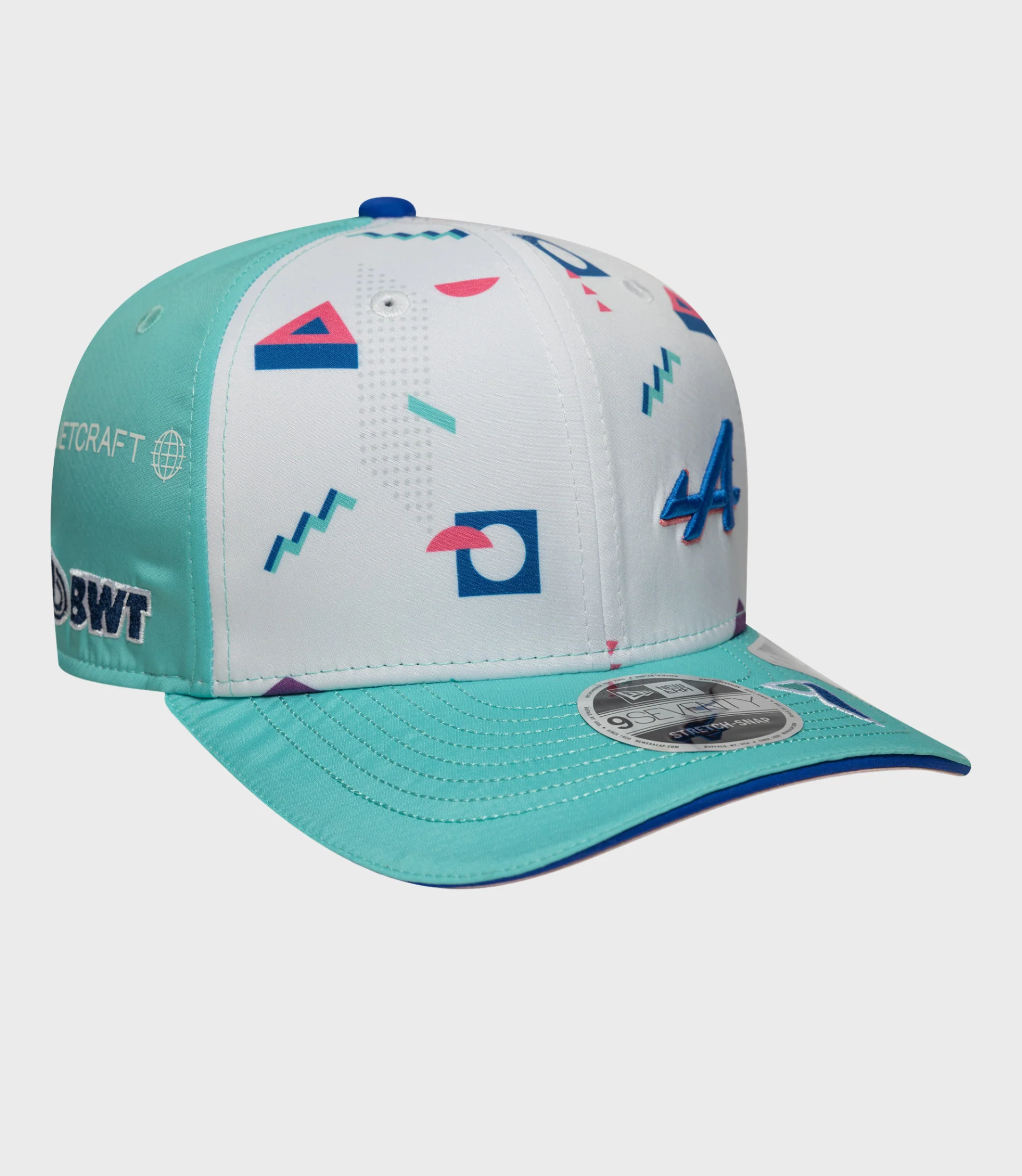 Casquette Jack Doohan Miami 9seventy Stretch Snap New Era Alpine - Blanc - Image 6