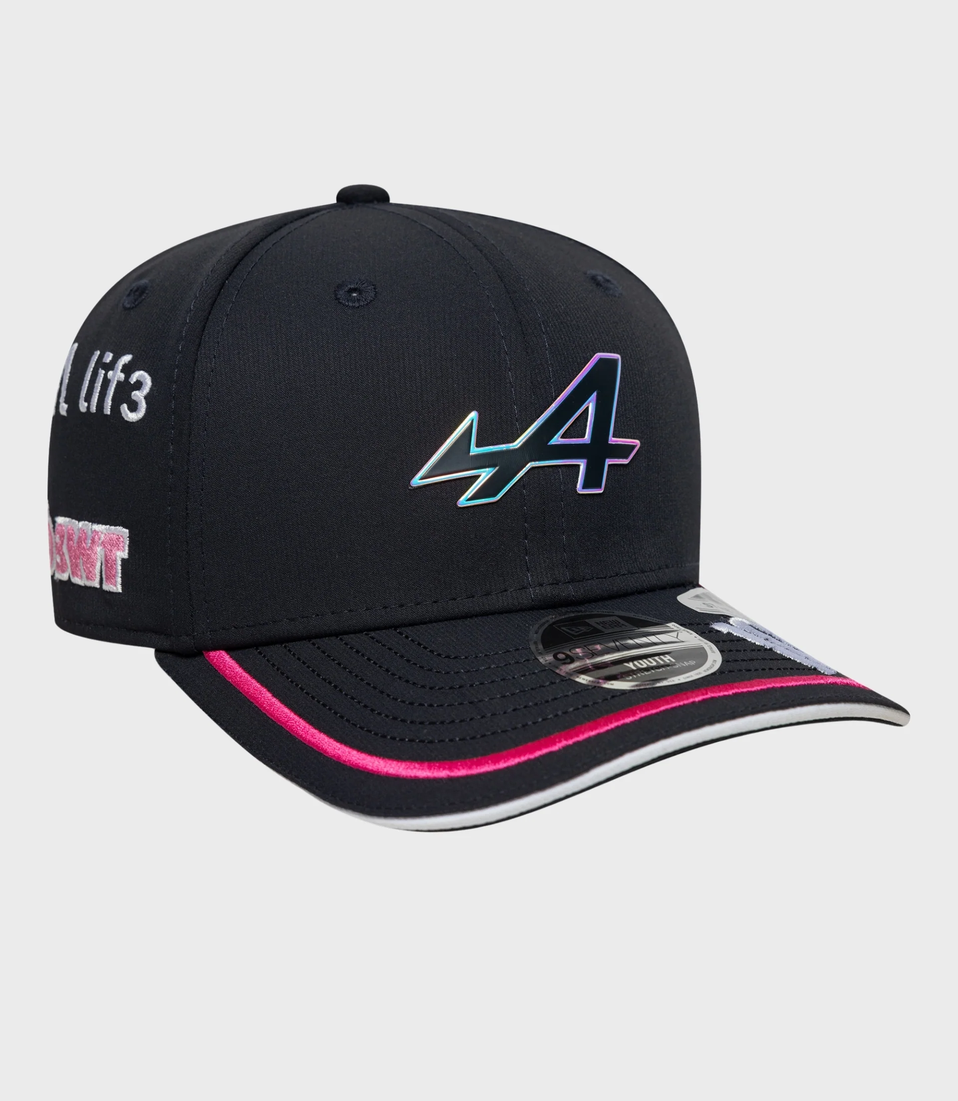 Casquette F1 Team Kit Pierre Gasly 9Seventy Stretch Snap Junior New Era - Bleu Marine - Image 3
