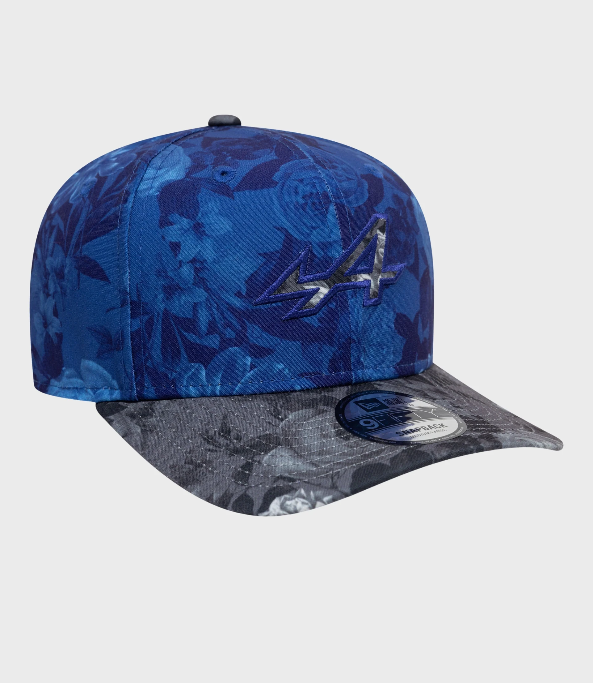 Casquette Motif Floral 9Fifty® New Era Alpine - Bleu Marine - Image 3
