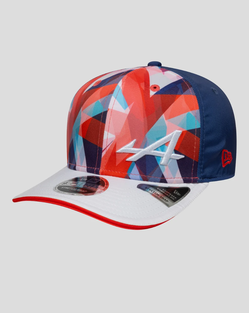 Casquette Silverstone 9Seventy® Stretch Snap New Era Alpine - Blanc
