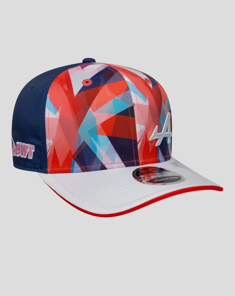 Casquette Silverstone 9Seventy® Stretch Snap New Era Alpine - Blanc - Image 3