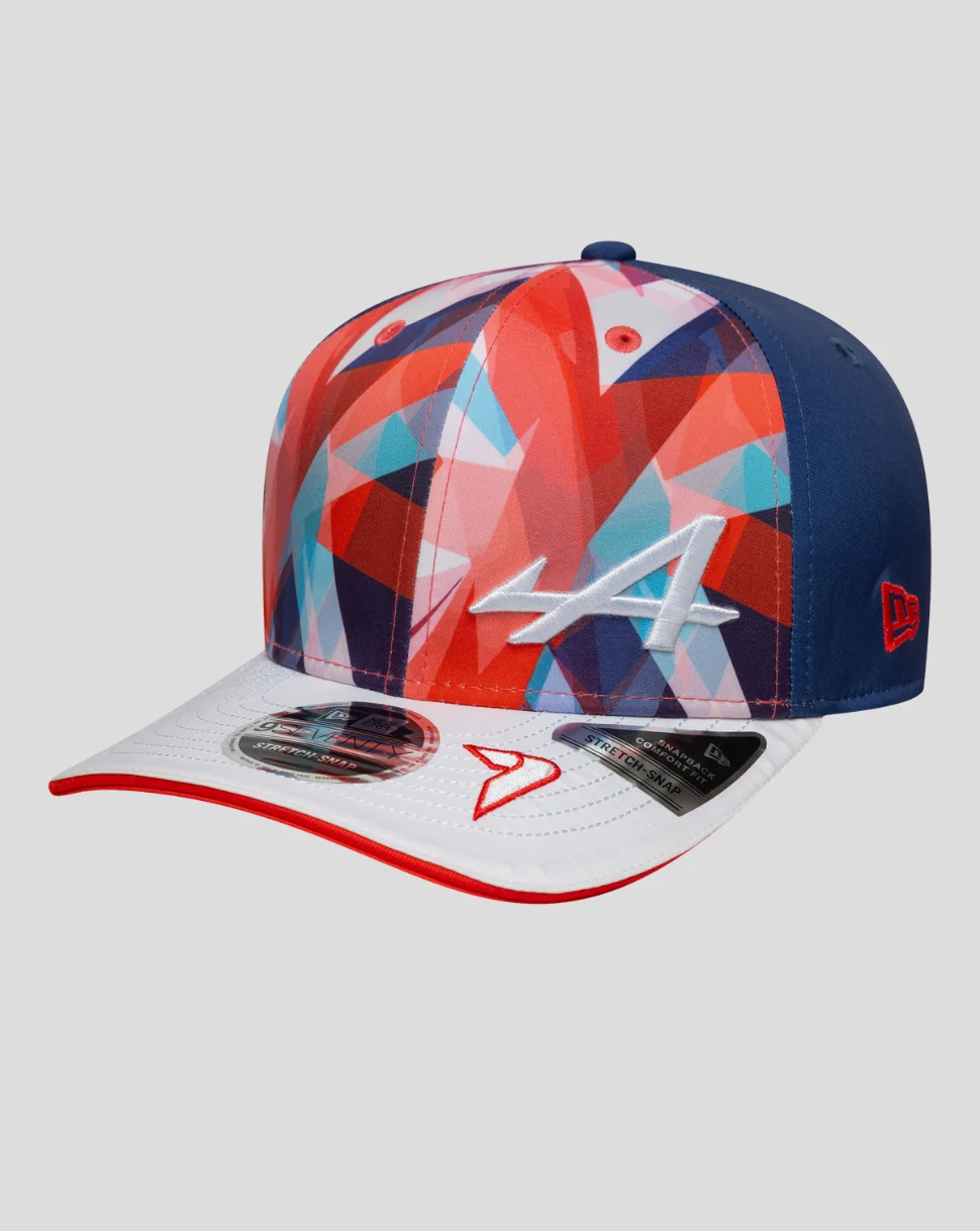 Casquette Silverstone Jack Doohan 9Seventy® Stretch Snap New Era Alpine - Blanc