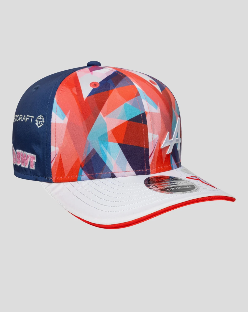 Casquette Silverstone Jack Doohan 9Seventy® Stretch Snap New Era Alpine - Blanc - Image 3