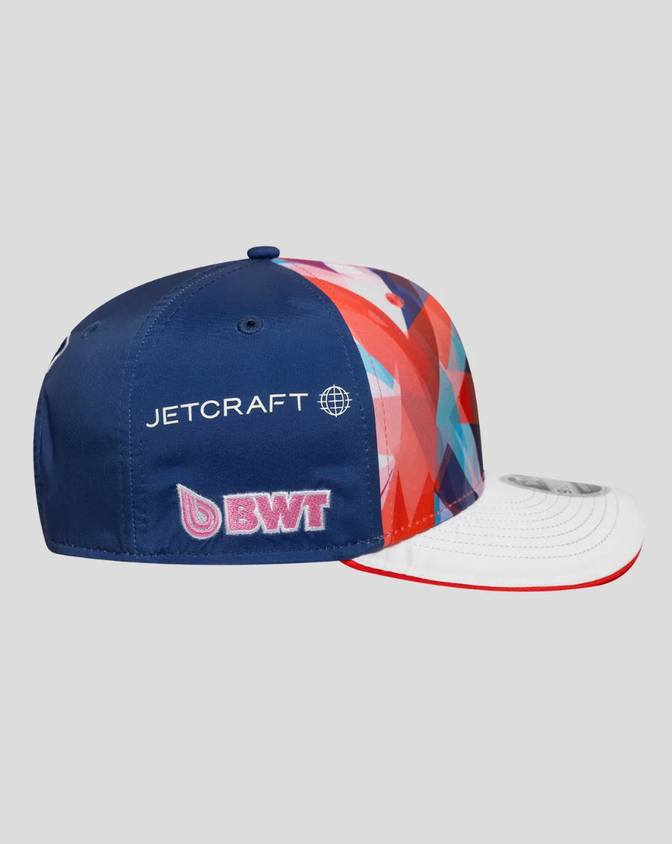 Casquette Silverstone Jack Doohan 9Seventy® Stretch Snap New Era Alpine - Blanc - Image 4