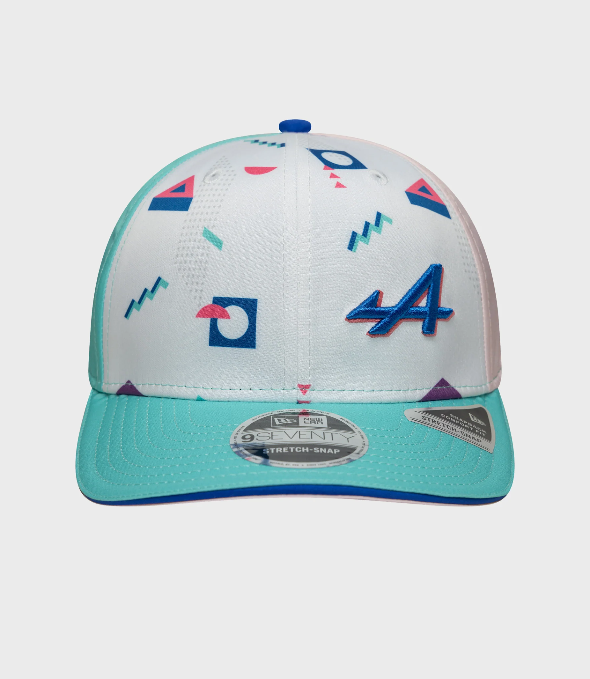 Casquettes Miami 9Seventy Stretch Snap New Era Alpine - White - Image 3