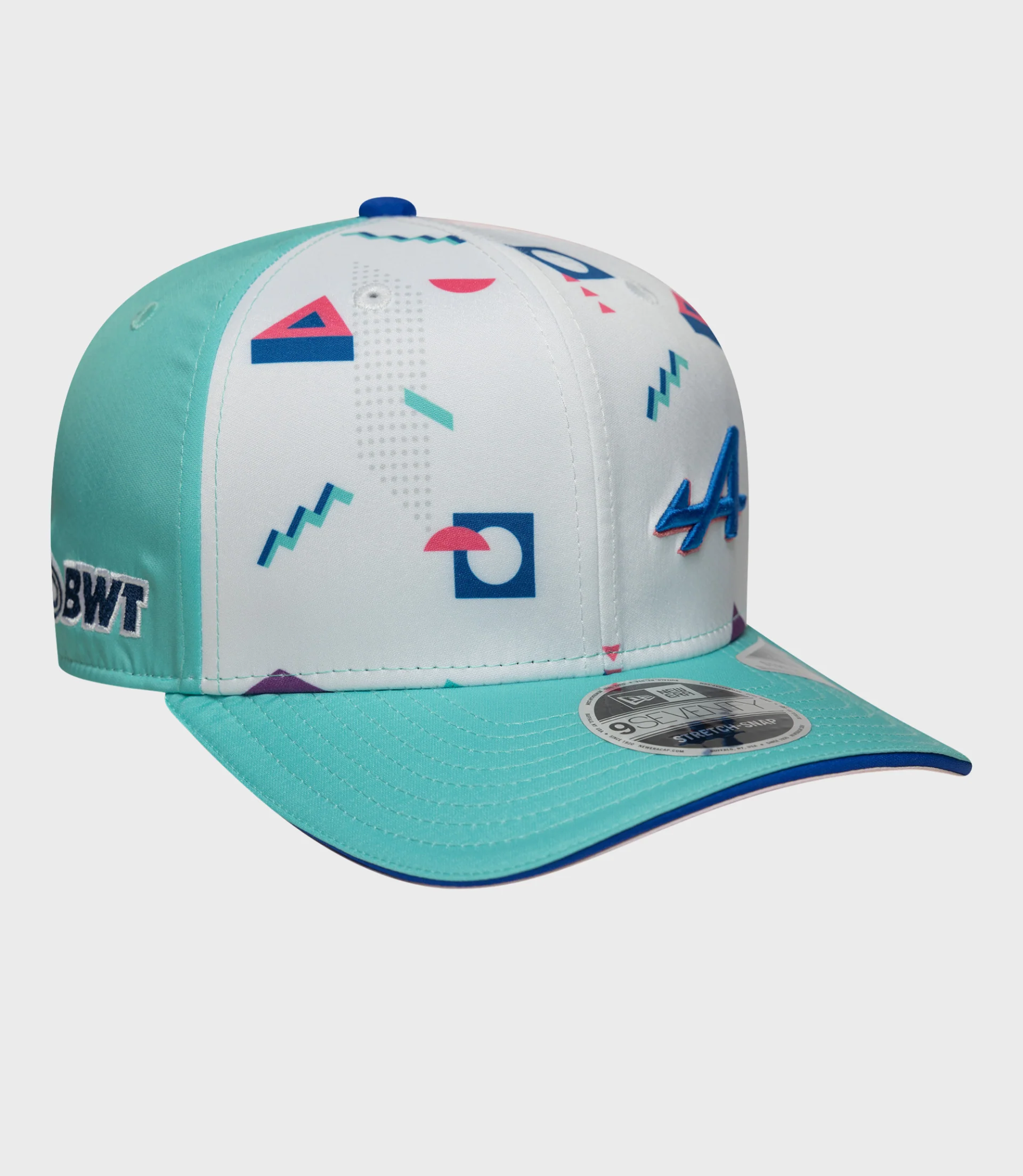 Casquettes Miami 9Seventy Stretch Snap New Era Alpine - White - Image 6