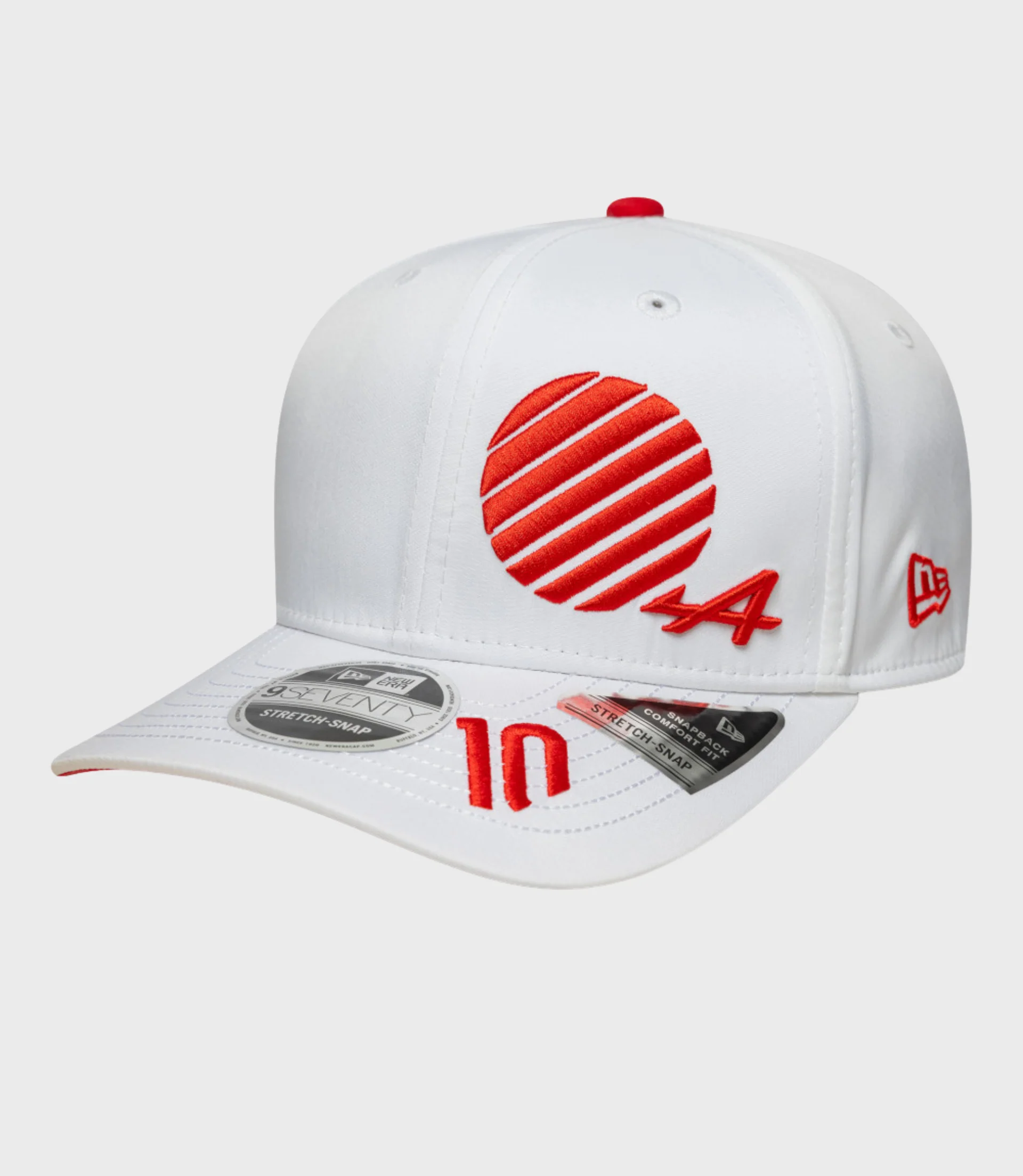 Casquette Pierre Gasly Japon 9Seving Stretch Snap New Era - Blanc