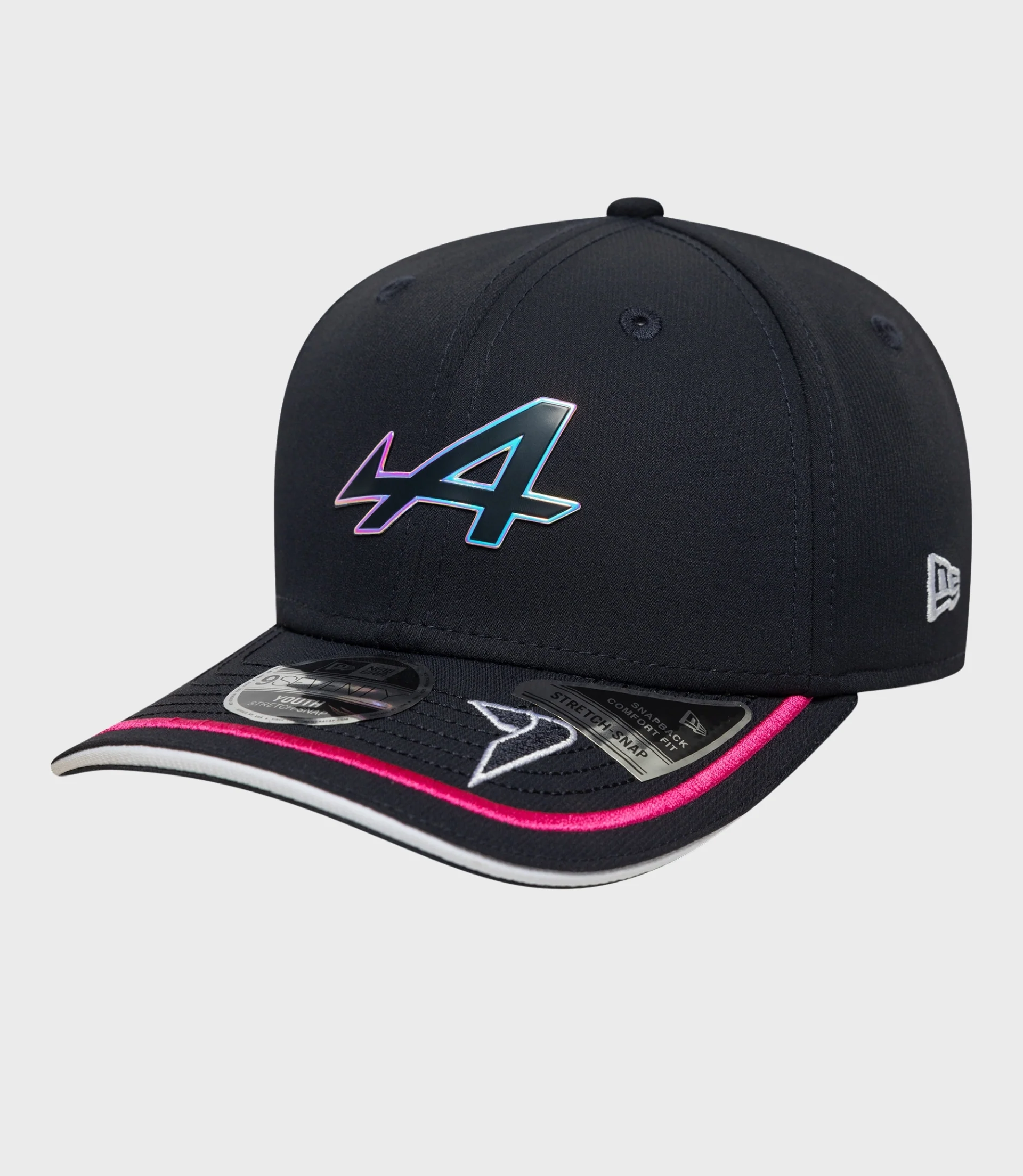 Casquette Jack Doohan 9Seventy Stretch Snap Junior New Era Alpine - Bleu Marine