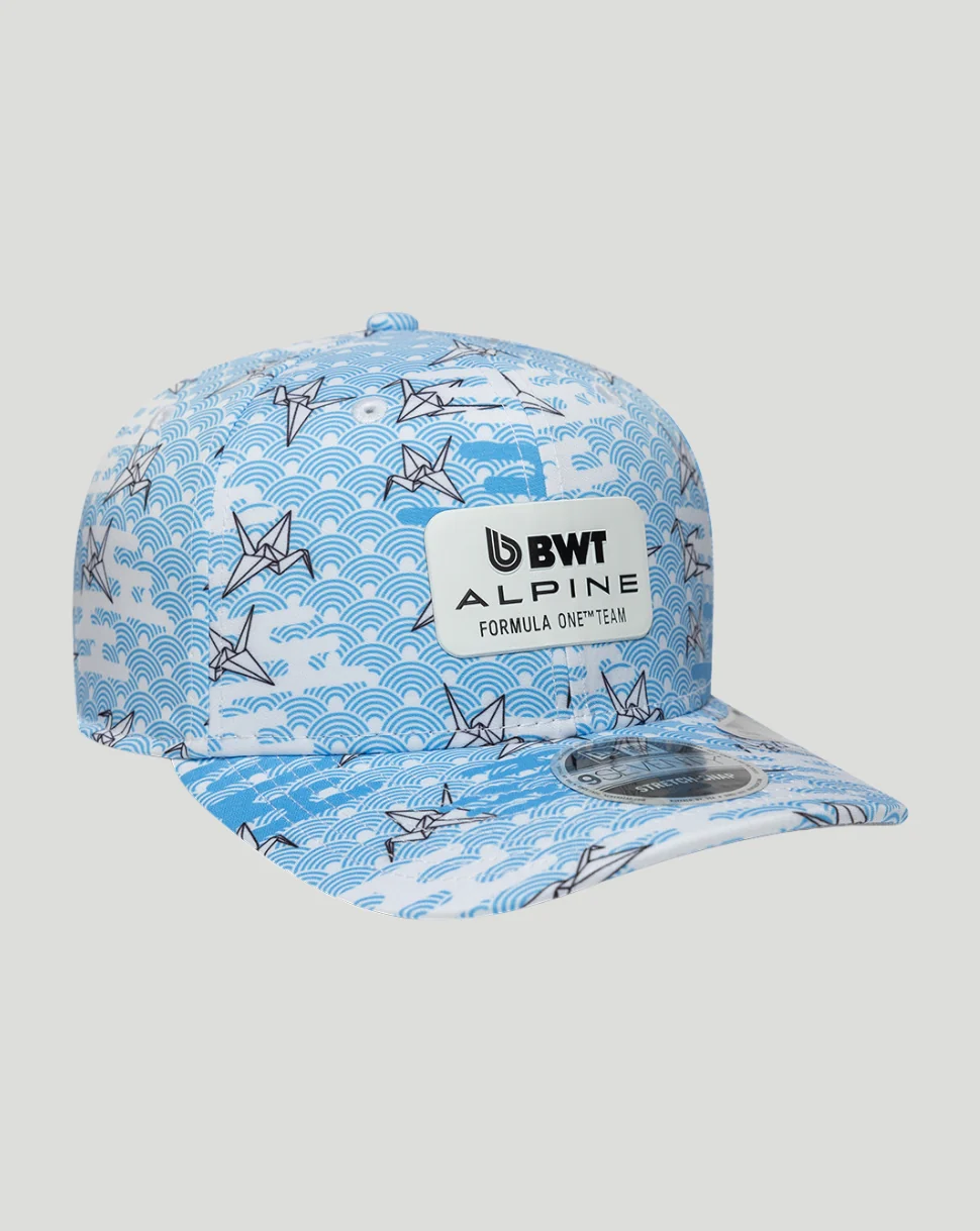 New Era x BWT Alpine Formula One Team Japan 9Seventy Stretch-Snap Cap - White - Image 3